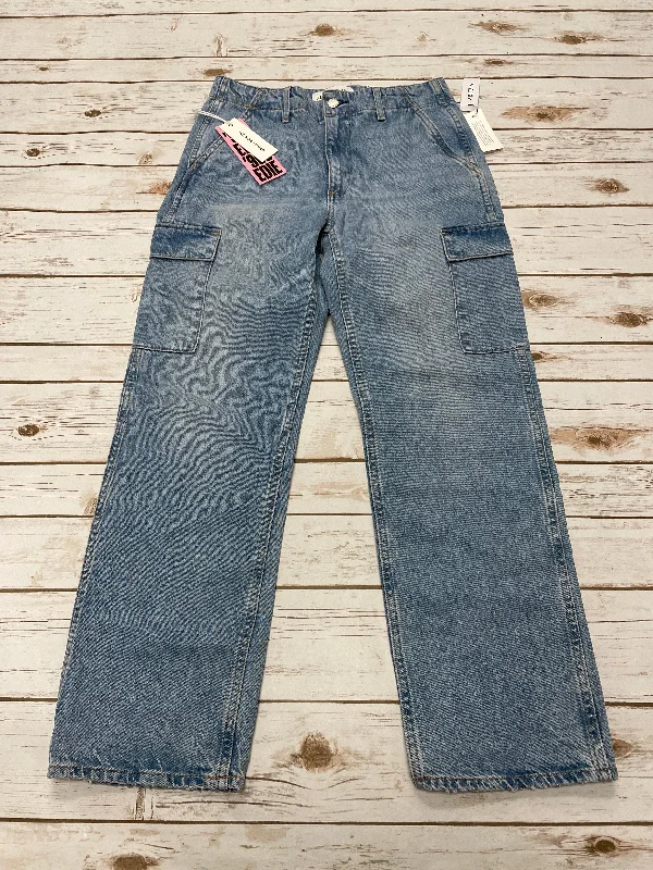 Men's Jeans Made in USAJeans Straight By Cme In Blue Denim, Size: 2