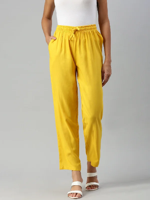 Casual Pant-Gold