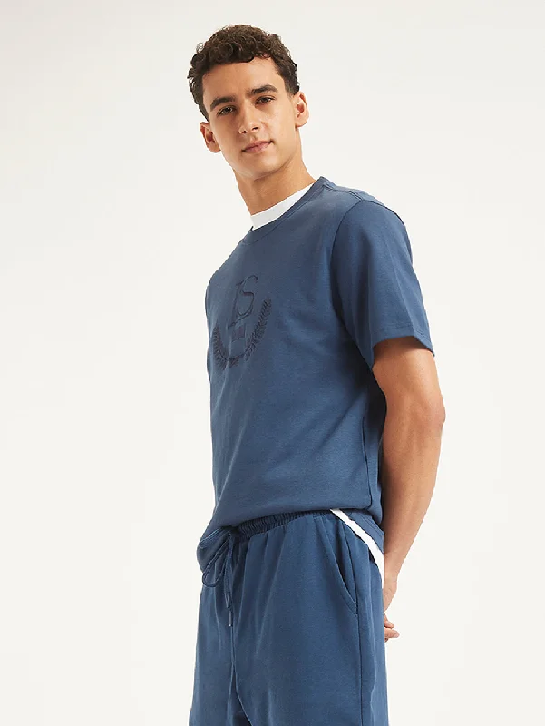 Men's Shirts for CampingMen's Embroidered Regular Fit T-Shirt