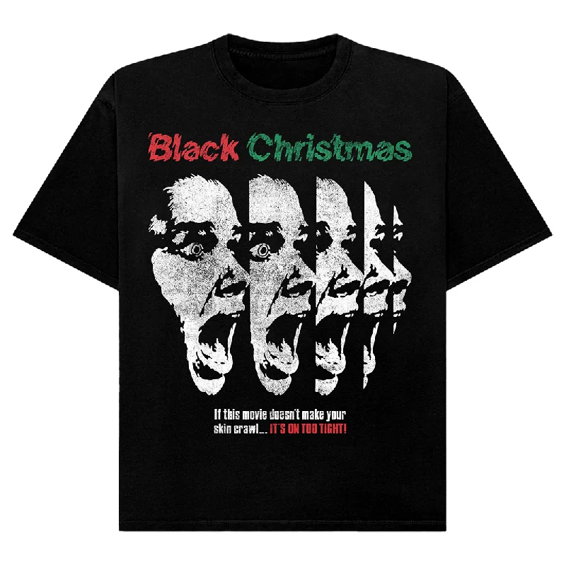 Lightweight Men's Linen ShirtsBlack Christmas: Foreign (V2) T-Shirt (Comfort Colors) Lightweight Men's Linen ShirtsBlack Christmas: Foreign (V2) T-Shirt (Comfort Colors)
