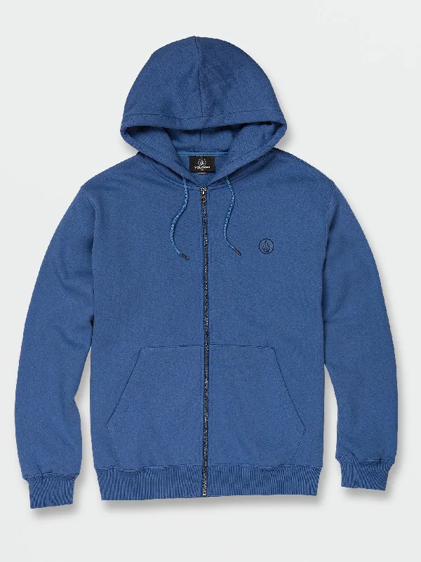 Men's Hoodies with Quick-Dry FabricSingle Stone Zip Fleece Hoodie - Camper Blue